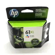 HP 61XL Tri-color High-yield Ink - EXP 04/17 - New