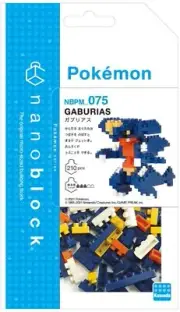 Nanoblock Pokemon Garchomp NBPM_075 Japan