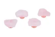 Rose Quartz Stone Drawer Knobs, Light Pink Cabinet Knobs, Cabinet Knobs (4 Pack)