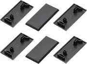 uxcell 6Pcs V-Slot 4.2mm Hole Dia EU Standard Aluminum Profile End Cap 20x40mm ABS Aluminum Extrusion Plug for 3D CNC