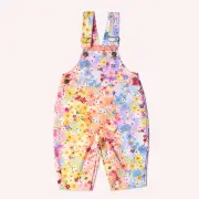 Organic Cotton Quilted Fleece Overalls - Posie Lane by Kip&Co | the memo
