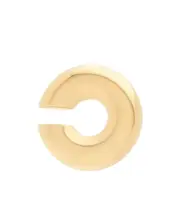 tube ear cuff in metal One size gold color