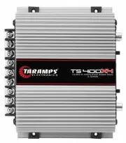 NEW TARAMPS TS400X4 CHANNELS DIGITAL AMPLIFIER 400 WATT RMS 2 OHM CAR AUDIO