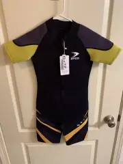 ZCCO Kids Child New Full Wetsuit 2.5 mm With Tags KS305-B-L.Neoprene Size Large.