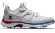 NEW 2024 Mens FootJoy HYPERFLEX CARBON Golf Shoes, WHITE/MULTI, SIZE 9.5 M