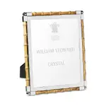 William Yeoward Crystal New Classic Bamboo Frame, 8 x 10