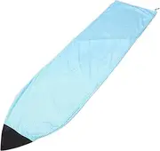 INOOMP Lightweight Foldable Surfboard Sock Cover for Sun Protection Versatile Fit for All Board Padded Nose for Extra Safety for Travel and Beach Excursions