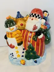 santa claus cookie jar New In Box