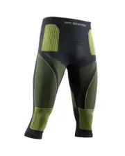 X-Bionic Energy Accumulator 4.0 Tights 3/4 Baselayer Man, Charcoal/Yellow
