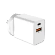 20W PD3.0+QC3.0 Fast Charging Adapter: Efficient Dual Charging Solution