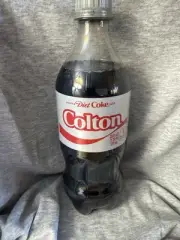 Share A Coke with Colton 2025 Personalized Gift Coca Cola Bottle 20oz Diet Coke
