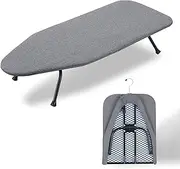[YOUNTHYE] Table Top Ironing Board, Foldable Ironing Board with Iron Rest, 100x30cm Large Compact Ironing Board Space-Saving Tabletop Ironing Boards with Cotton Cover and Anti-slip Feet