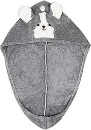 VALICLUD Boys and Girls-Friendly Hair Dry Hat Bath Hat Buckle Absorbent and Comfortable