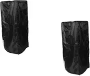 Toddmomy Pcs Home Refrigerator Cover Black Oxford Cloth Fridge Protector Uv-Protected Upright Fridge Fit