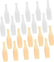 EXHUMKY Mini Bowling Pin Set 20pcs Plastic Bowling Pins Tabletop Game for Ages Great for Parties Parties