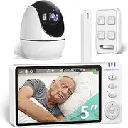 Elderly Monitors with Camera and Audio, Two-Way Talk Room Monitors for Elderly, Medical Reminder Camera for Elderly Monitoring, Baby Monitors for Care and