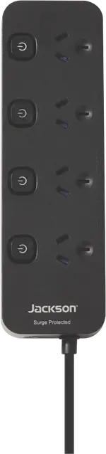Jackson 4 Way Individual Switch Powerboard