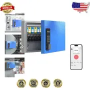 Durable 24-Key Key Cabinet with Smart Unlock & Easy Setup for Homes & Offices