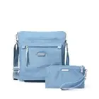 Baggallini Go Bagg With Rfid Wristlet - Travel Crossbody Bag for Women - Ligh...