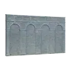 HIGH LEVEL ARCHED RETAINING WALLS X 2 ENGINEERS BLUE BRICK