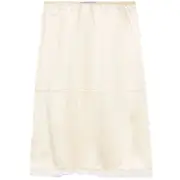 [Prada] Prada Satin Mini Skirt 44 IT YELLOW