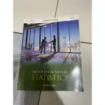 MODERN BUSINESS STATISICS-GERALD KELLER