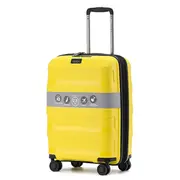 Tosca Comet 55 cm Hardside Carry On Suitcase - Yellow