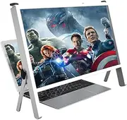 Laptop Screen Amplifier, Screen Madnifier for Computer, 21" HD Screen Enlarger Magnifier Glass, Ultra-Clear Anti-Blue Light Enlarger Projector, Working, Watch Videos