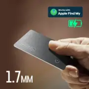 Wireless Charger GPS Locator Card Wallet Smart Tag for iPhone Find My Airtag