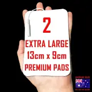 Dr TENS compatible ELECTRODE PADS - 2 EXTRA LARGE 13cm x 9cm PADS ⭐⭐⭐⭐⭐