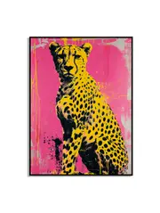 [Namly Design] Cheetah Poster - Vibrant Animal Art