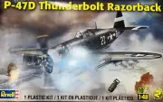 Revell P-47D Thunderbolt Razorback Model 1:48 Scale 85-5261 Factory Sealed 2011