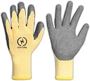 Electrical Insulated Gloves, 400V Voltage Resistance Electrician High Voltage Gloves Flame Retardant Insulation Work Gloves with Rubber Non Slip Design Electrician Gloves