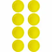 Joystick Replacement Cap Thumb Grip for Switch Joy-con Switch OLED & Switch Lite,Joycon Grip Button Stick Cover Switch Controller 3D Analog Cap Skin Replacement Part Repair Kit Accessories (Yellow)