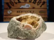 GEODE Natural Crystal Meditation Alter Temple Making Reiki Healing Stone Magick