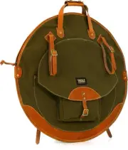 Tackle Instrument Supply Backpack Cymbal Case - 24" Forest Green