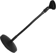 Mikinona Adjustable Desktop Microphone Stand with Weighted Metal Base Stable Convenient Tabletop Mic Stand for Gaming Office and Concert Use