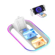 Game Controller Charging Dock RGB for PS5 Controller/PlayStation Portal Console