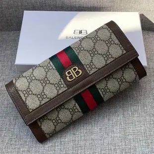 二手 全新GUCCI 男包 錢包 長夾 錢包男 男用錢包 長夾錢包 真皮錢包 名牌包包 大容量 多卡位 長夾皮夾