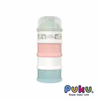 在飛比找momo購物網優惠-【PUKU藍色企鵝】棉花糖四層奶粉盒