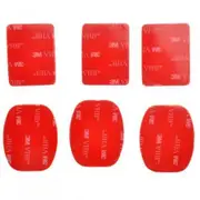 6pcs 3M Sticker Adhesive Pad Set for GoPro HD Hero 3+ 3 2 1 Camera Helmet Mount ST-14