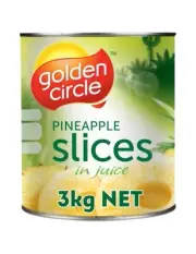 Golden Circle Pineapple Sliced In Juice 3kg x 1
