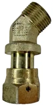 45° Adaptor Fitting ORFS O-Ring Face Seal Male to Female Dash 8 or 1/2" Size