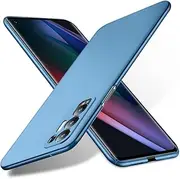 Bastmei Case for Oppo Find X3 Neo 5G, Ultralight Ultra Thin Scratch-Resistant Non-Slip Camera Protection Matte Texture Hard PC Mobile Phone Case Cover for Oppo Find X3 Neo 5G (Blue, Matte)