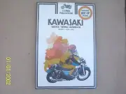 New Clymer workshop manual for KAWASAKI KZ400, 1974-1977.