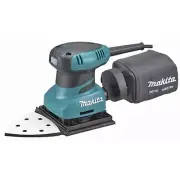 Makita 200W Finishing Sander With Durable Aluminium Foot With Dust Protection