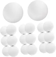 WESIEVYA 20pcs Golf Practice Ball Hitting Practice Balls Golf Ball Golfing Balls Golf Practicing Ball Golf Training Ball Indoor Golf Practice Ball Practice Golf Balls White Eva