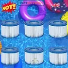 1/6/12x Type VI Spa Pool Filter Cartridges Compatible with Bestway, Lay-Z-Spa