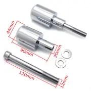 Chrome Aluminum Frame Sliders Crash Protector For 2003-2006 Honda CBR 600RR