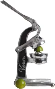 Elegant Hand-Crafted Citrus Juicer - Professional Aluminum Press for Fresh Juice